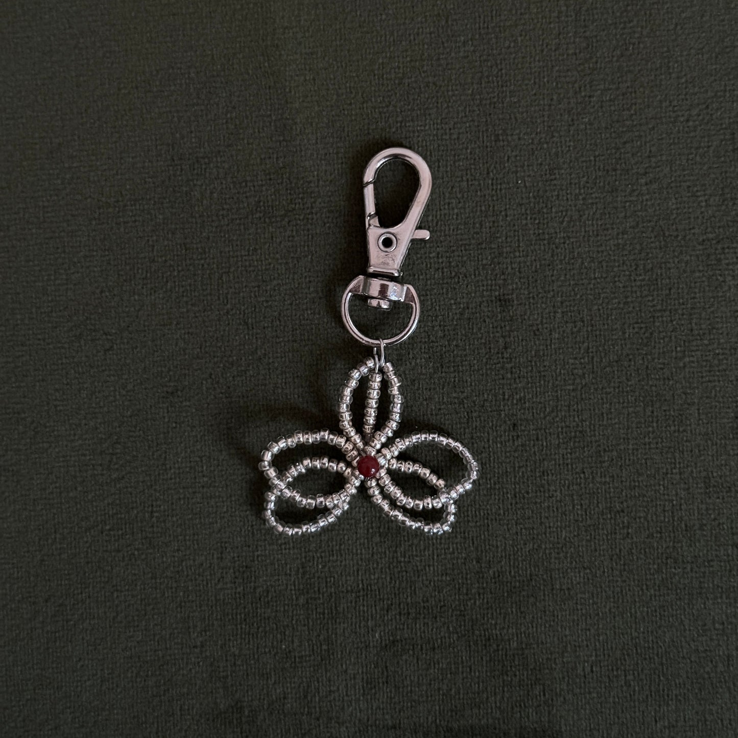 mini orchid [bag charm]