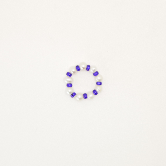 sample — pearls n blue